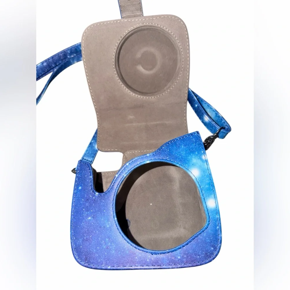 Galaxy Print Instax Mini 9 crossbody bag